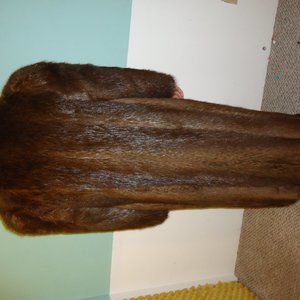 Men's Authentic Vintage Fur Coat Size Medium/Large